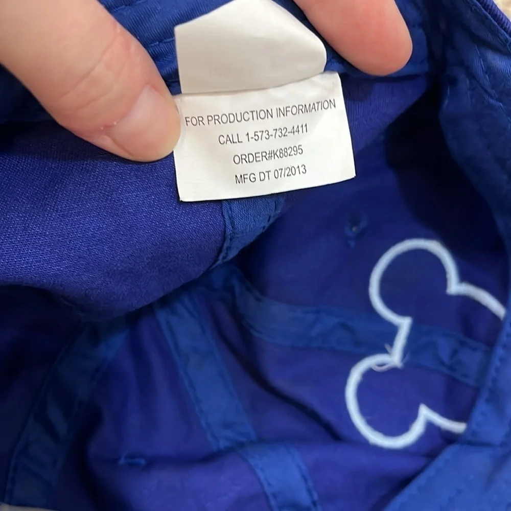 Disney Parks Official Epcot Mickey Mouse Hat - One Size Fits Most